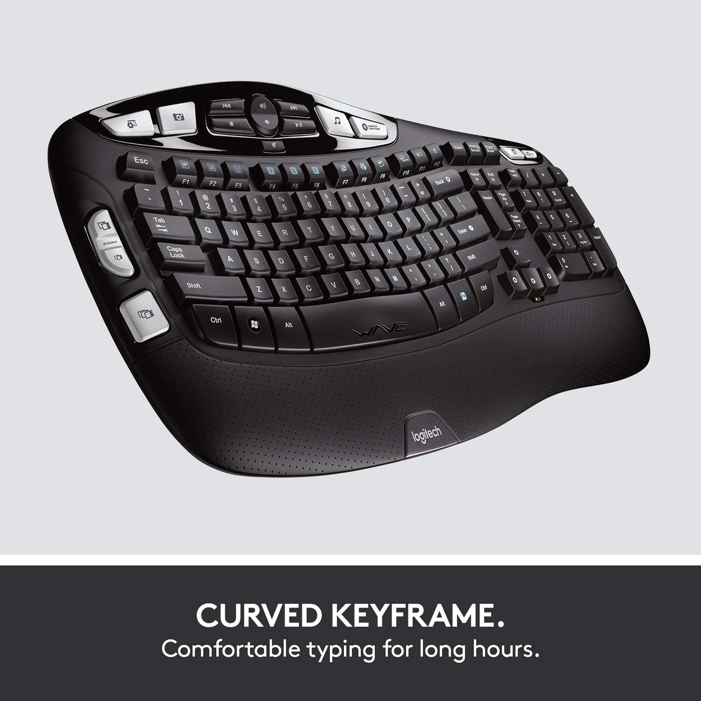 Logitech MK550 Wireless Wave Keyboard and Mouse Combo
